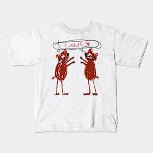 Double Love Kids T-Shirt